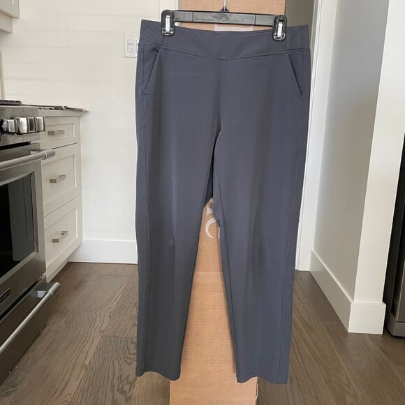 32 Degrees Cool Pull On Poly Blend Easycare Lightweight Sporty Pants Gry Sz S - Picture 7 of 7